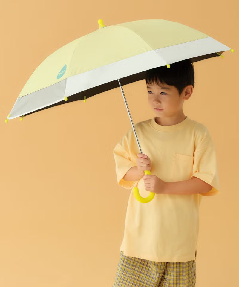 Wpc. KIDS 兒童晴雨兼用遮光長傘 50cm|雙透明視窗