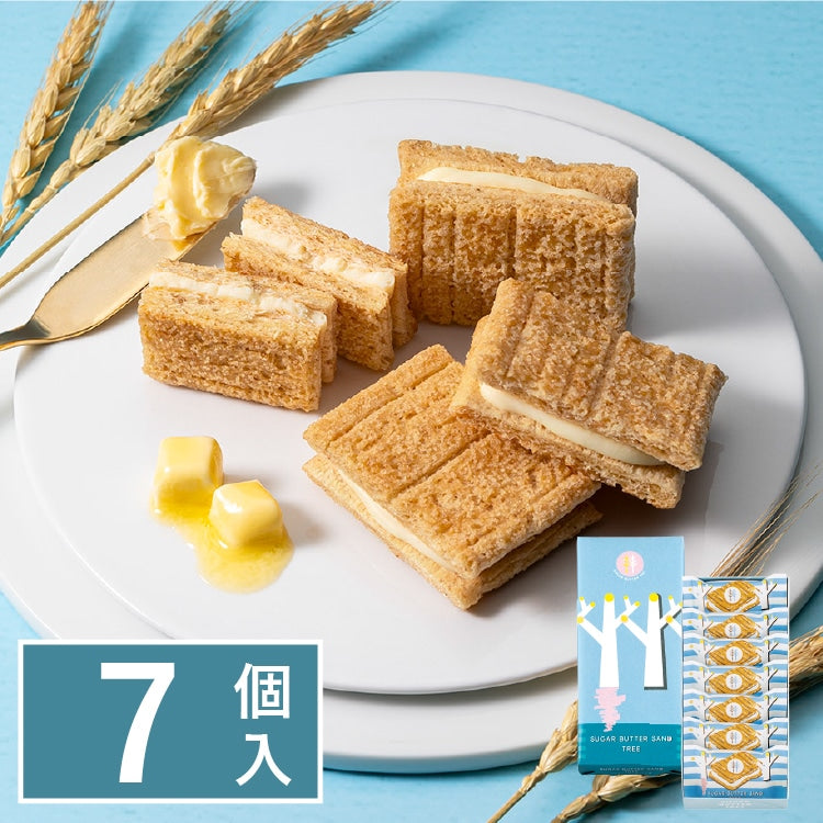 砂糖奶油樹 經典白巧克力夾心餅乾 7入