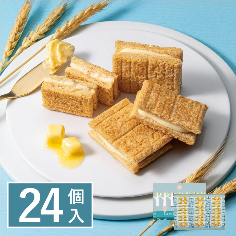 砂糖奶油樹 奶油夾心餅乾 24入 紙盒