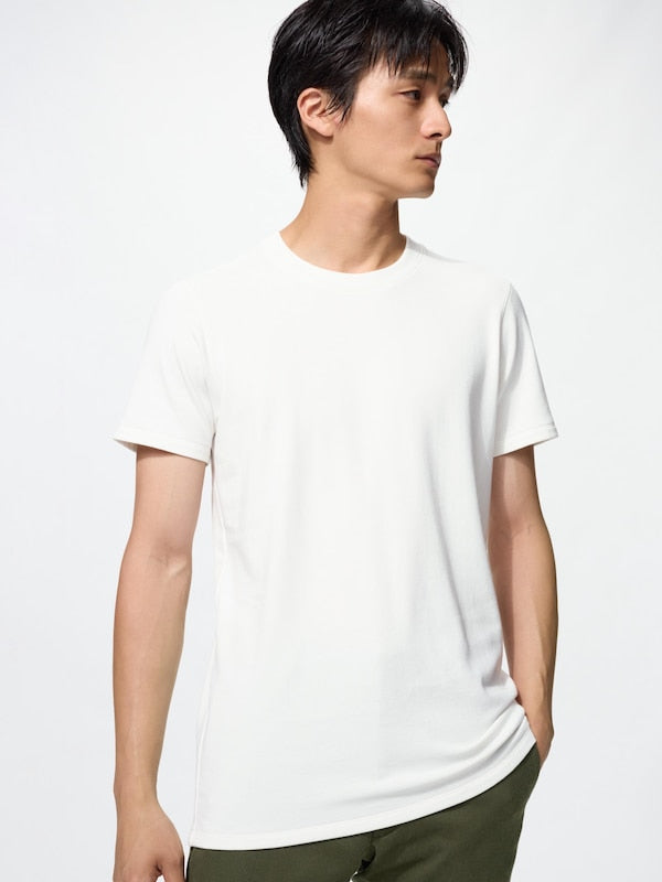 UNIQLO 極暖 HEATTECH 棉質圓領 T 恤 日本代購|東京美物