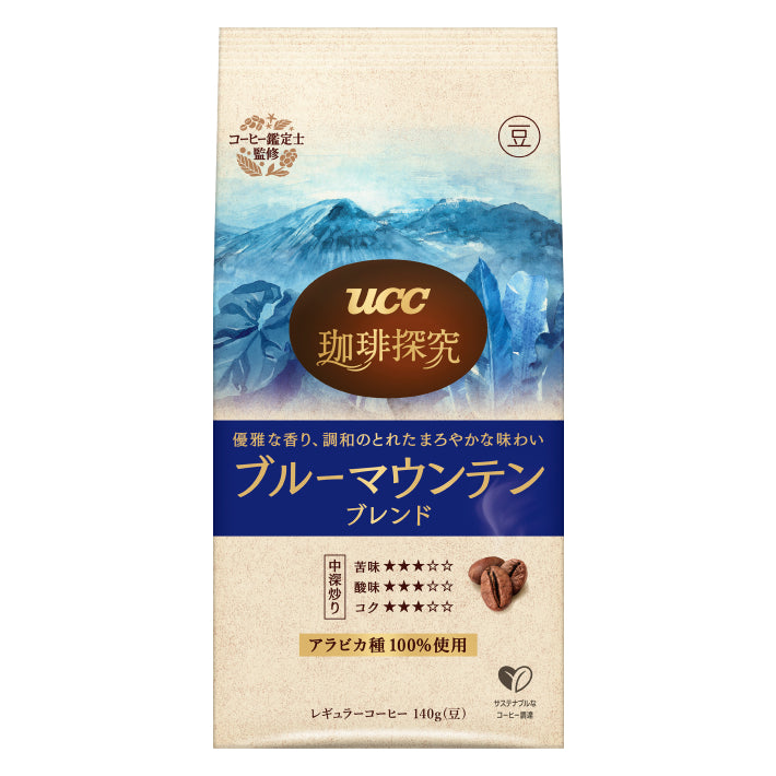 UCC|珈琲探究 藍山綜合咖啡豆 140g