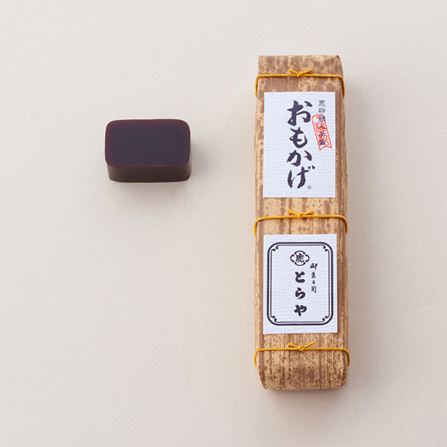 虎屋 とらや 竹皮包羊羹 おもかげ(黒砂糖入) 官方主圖