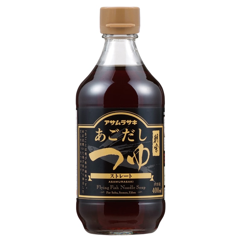 Asamurasaki｜飛魚高湯麵露（直接使用型）400ml