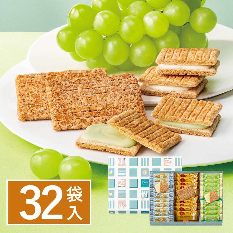 砂糖奶油樹 コレクション 三味綜合禮盒 32入