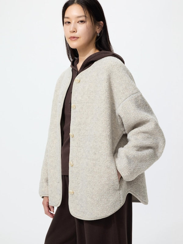 UNIQLO Boa Fleece 休閒開襟衫 日本代購｜東京美物