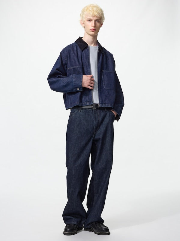 UNIQLO 寬版直筒牛仔褲 日本代購｜東京美物