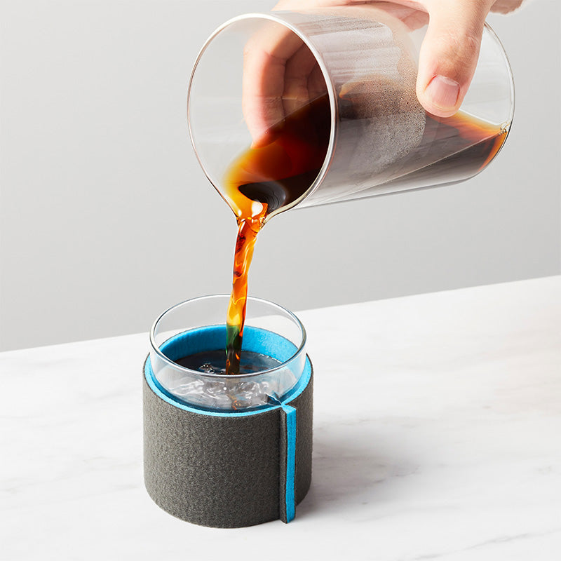 Blue Bottle 玻璃壺＋玻璃杯組 官方商品圖 2