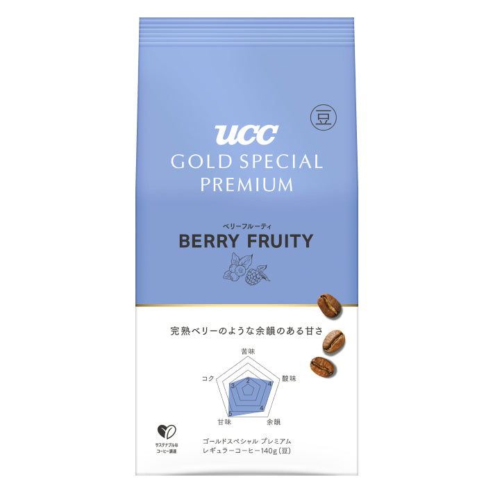 UCC｜GOLD SPECIAL PREMIUM 莓果果香咖啡豆 140g