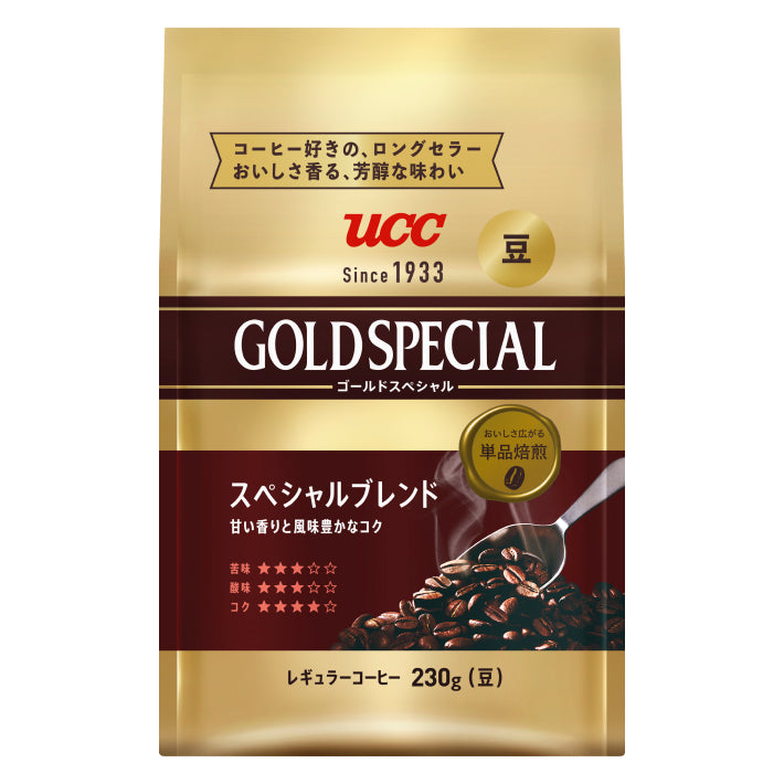 UCC｜GOLD SPECIAL 特調綜合咖啡豆 230g