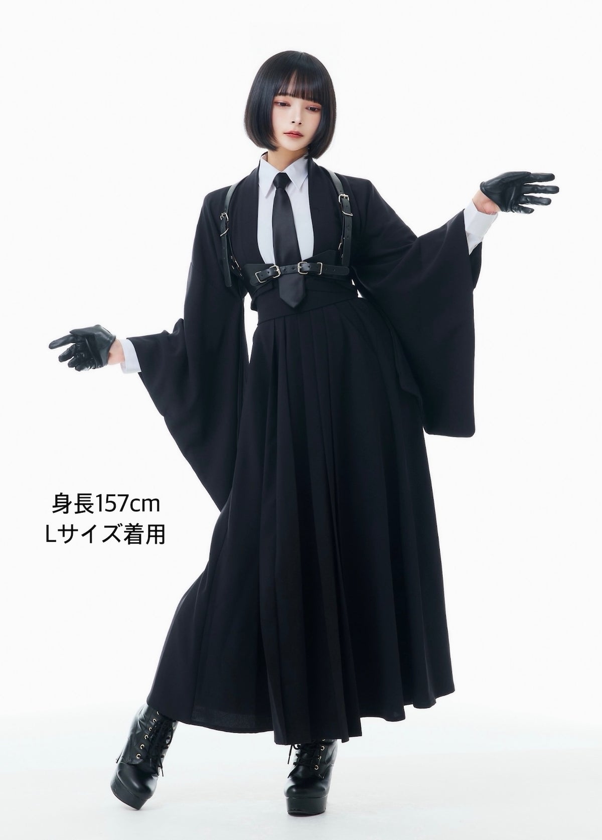 MISAMARU 袴裙 黑色 商品主圖