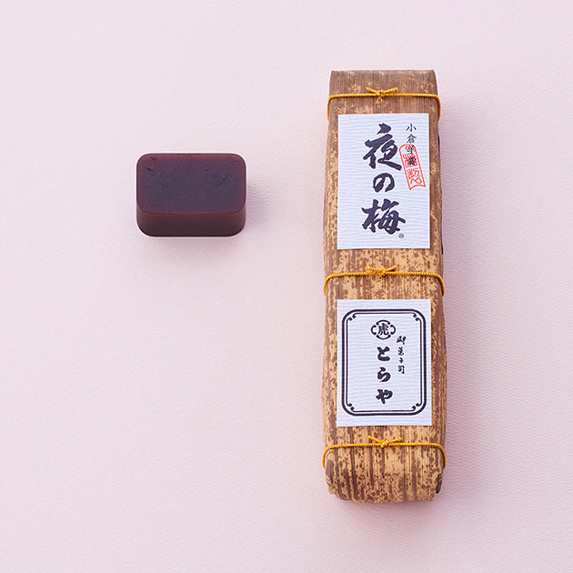 虎屋 とらや 竹皮包羊羹 夜の梅（小倉） 官方主圖