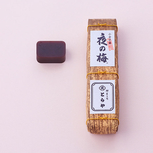 虎屋 とらや 竹皮包羊羹 夜の梅（小倉） 官方主圖
