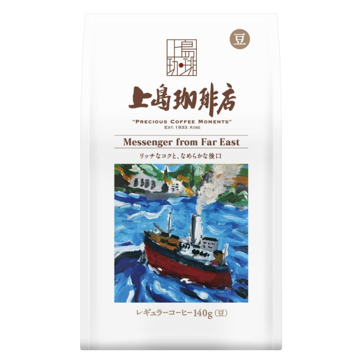 UCC｜上島珈琲店 Messenger from Far East 咖啡豆 140g
